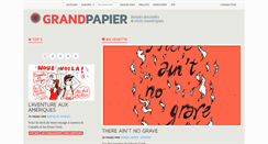 Desktop Screenshot of grandpapier.org